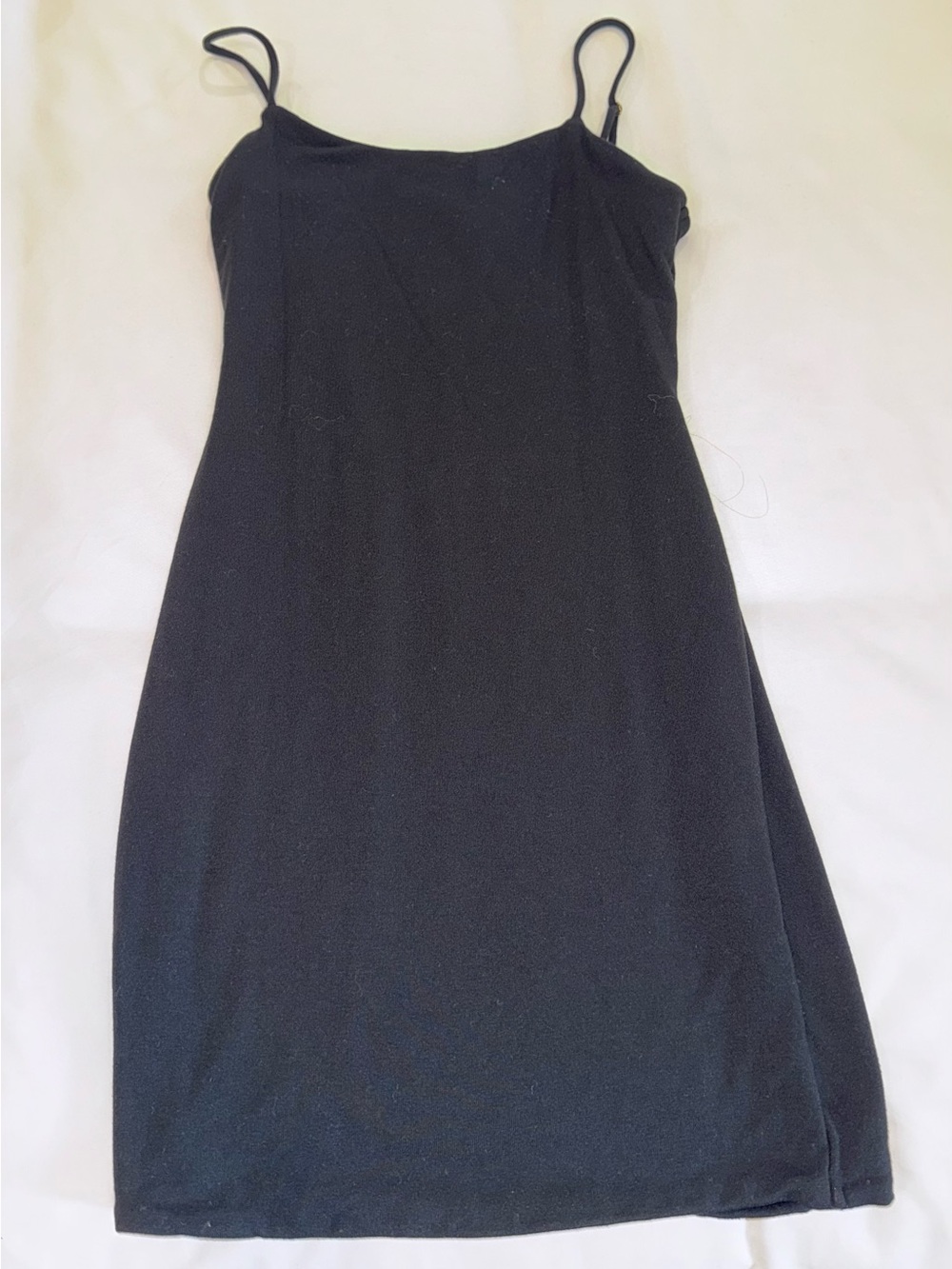 Oh Polly Black Mini Slip Dress